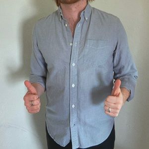 Gap, Grey Medium Oxford Shirt